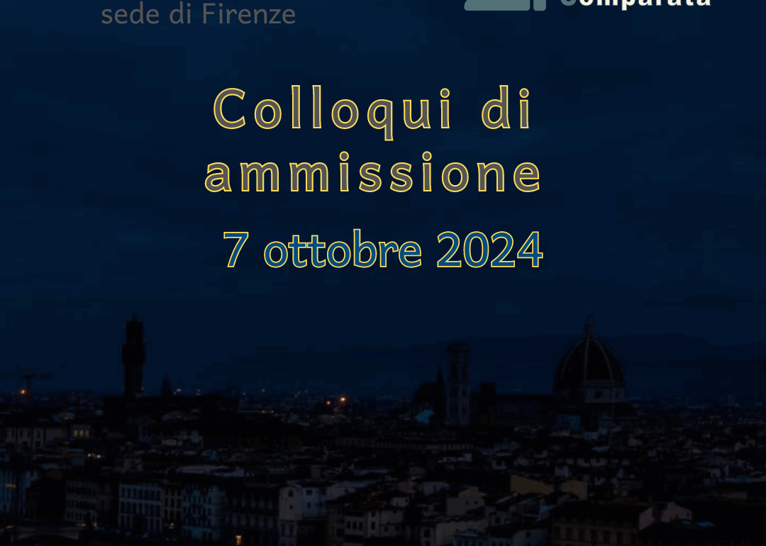 Colloqui_7ottobre2024 Colloqui specializzazione – 7 ottobre 2024