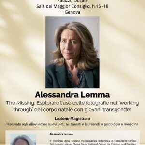 Alessandra Lemma – Lectio magitralis riservata agli allievi SPC